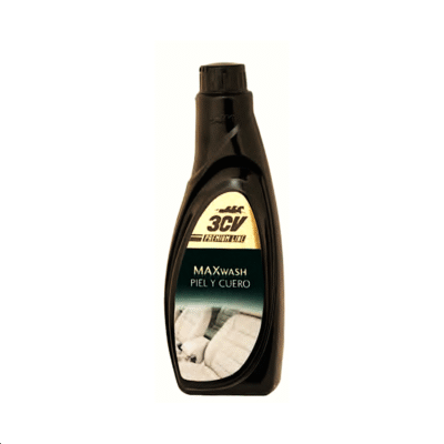 MAXWASH Piel y Cuero 3CV 500 ml es el tratamiento ideal para limpiar, hidratar y proteger superficies de cuero natural o sintético. Su fórmula premium devuelve la suavidad original, nutre el material y previene grietas o resequedad, manteniendo el aspecto elegante y cuidado del interior del vehículo.