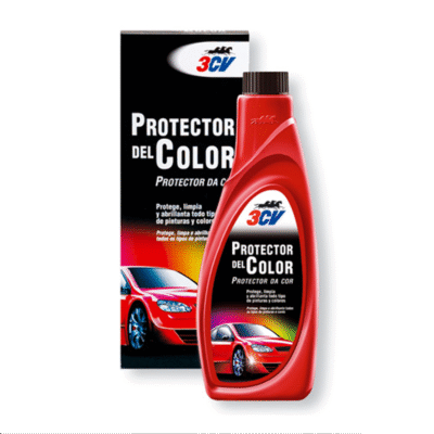 El Protector del Color 3CV está diseñado para mantener vivo el brillo y la intensidad del color original de la pintura, proporcionando una protección duradera frente a los efectos del sol, la contaminación y el envejecimiento. Su avanzada fórmula limpia, protege y abrillanta superficies barnizadas o metalizadas, asegurando una apariencia impecable y renovada. Ideal para automóviles, motocicletas y embarcaciones, este producto ayuda a conservar ese aspecto de coche recién salido del concesionario.