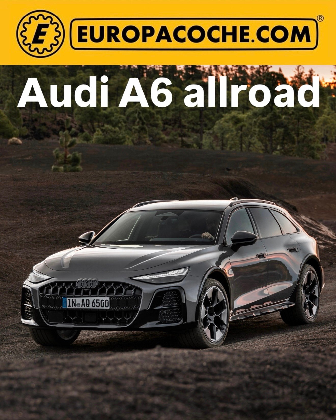 El Audi A6 allroad 2026 debuta con una imagen más poderosa, motores electrificados, hasta 367 CV y una autonomía eléctrica de hasta 95 km, consolidándose como uno de los familiares premium más avanzados y versátiles del mercado.