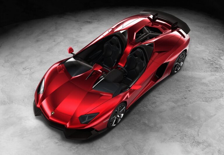 Lamborghini Aventador J – imagen oficial Lamborghini
