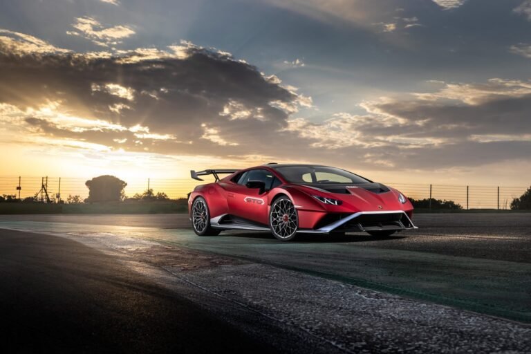 Lamborghini Huracán STO Rosso Epona – imagen oficial Lamborghini