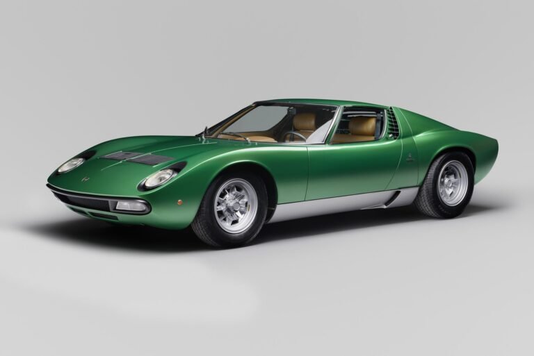 Lamborghini Miura – imagen oficial Lamborghini