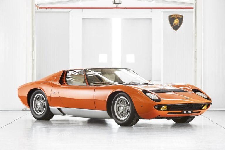 Lamborghini Miura Lamborghini Miura: ficha, historia, motor, precio y versiones imagen 2