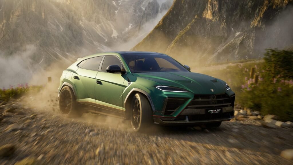 Lamborghini Urus SE Performante Verde Hydra – imagen oficial Lamborghini
